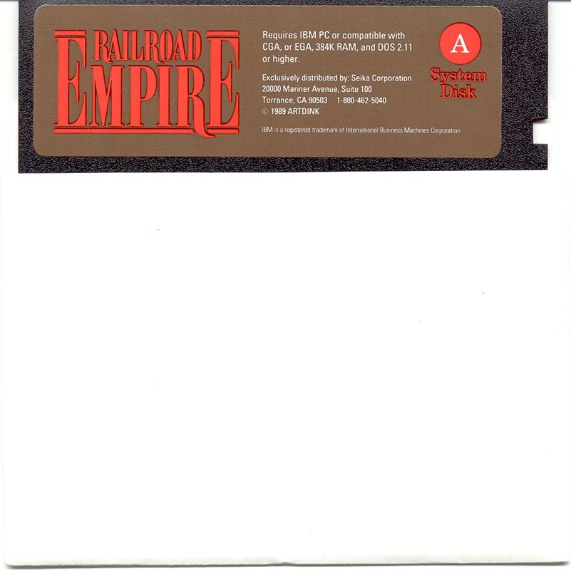 Media for Railroad Empire (DOS)