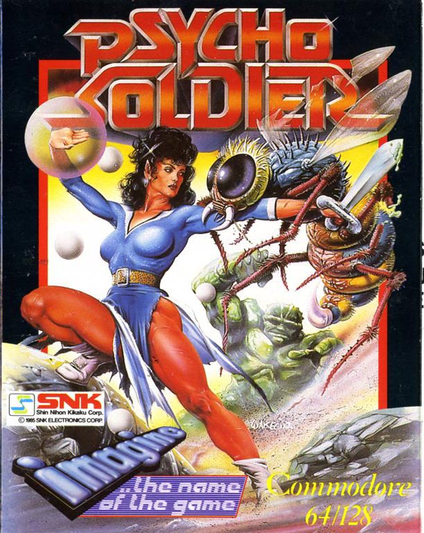 Front Cover for Psycho Soldier (Commodore 64)