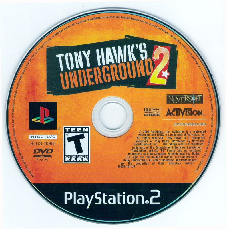 Tony Hawk's Underground (2003) - MobyGames