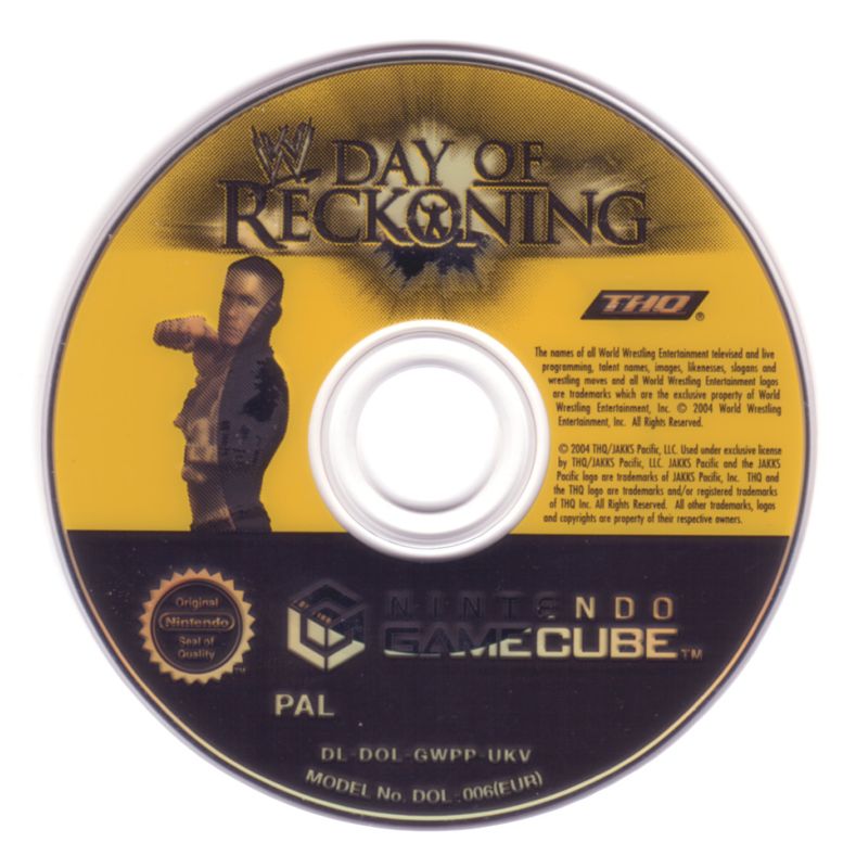 Media for WWE Day of Reckoning (GameCube)