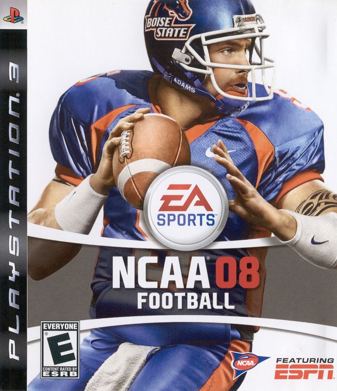 Front Cover for NCAA Football 08 (PlayStation 3)