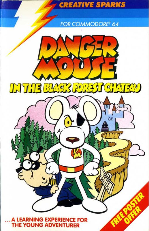 Front Cover for Danger Mouse in the Black Forest Chateau (Commodore 64)