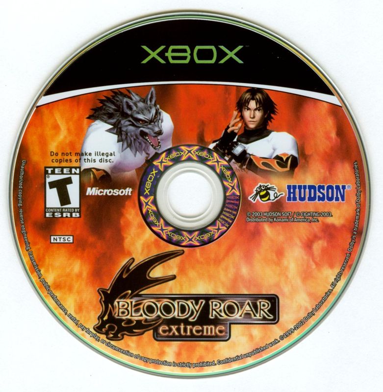 Media for Bloody Roar Extreme (Xbox)