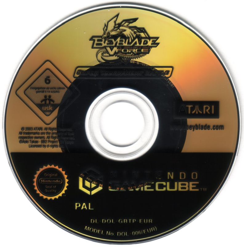 Media for Beyblade VForce: Super Tournament Battle (GameCube)