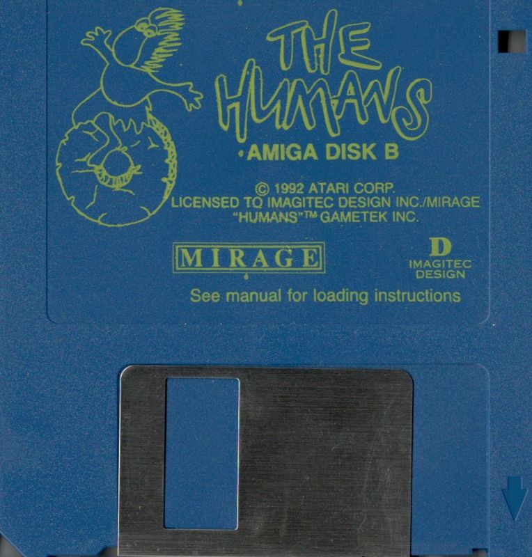 Media for The Humans (Amiga): Disk 2