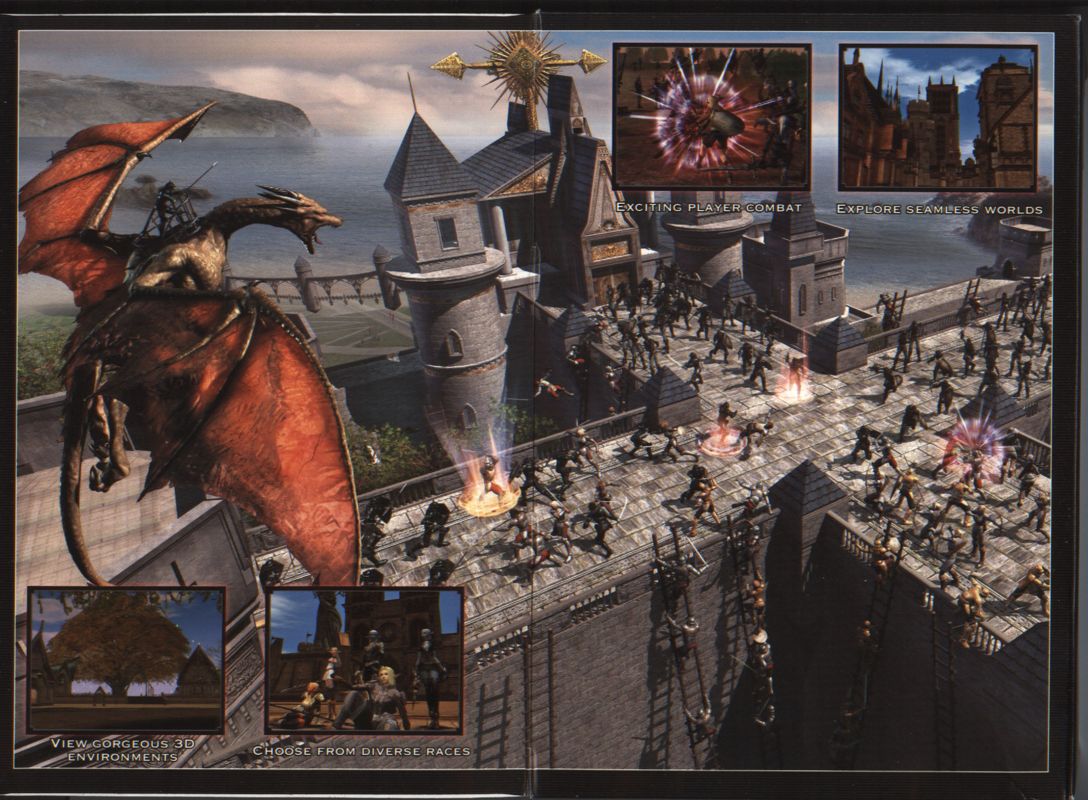 Inside Cover for Lineage II: The Chaotic Chronicle (Windows)