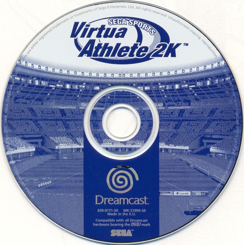 Media for Virtua Athlete 2000 (Dreamcast)