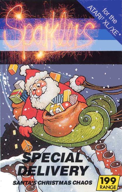 Front Cover for Special Delivery: Santa's Christmas Chaos (Atari 8-bit)
