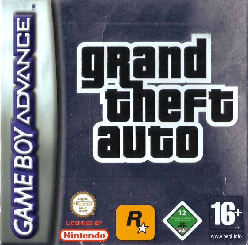 Front Cover for Grand Theft Auto Advance (Game Boy Advance)