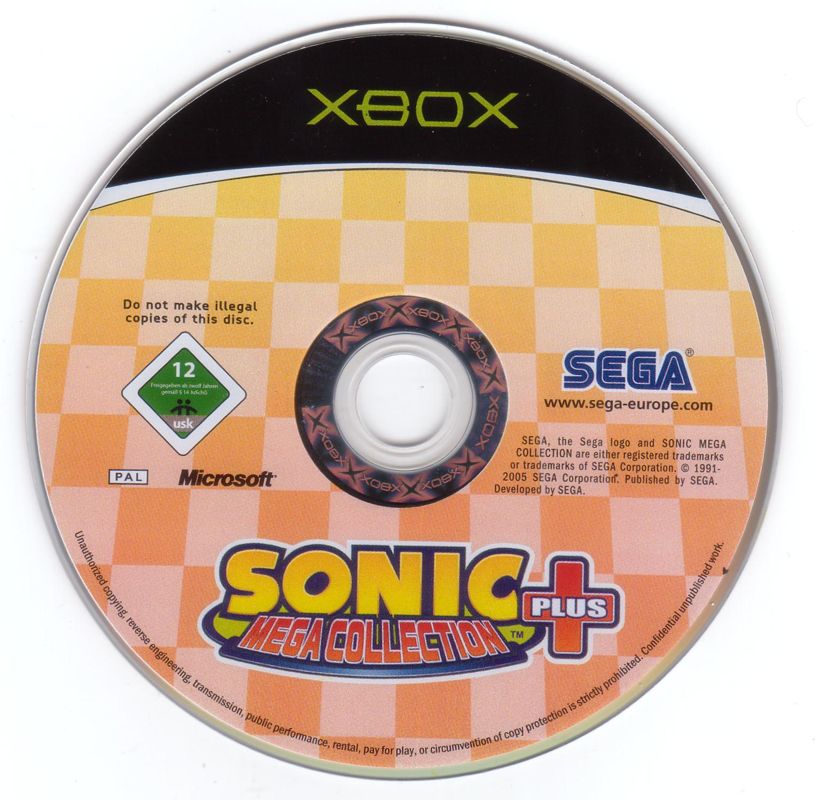 Media for Sonic Mega Collection Plus (Xbox)