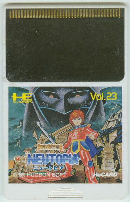 Media for Neutopia (TurboGrafx-16)