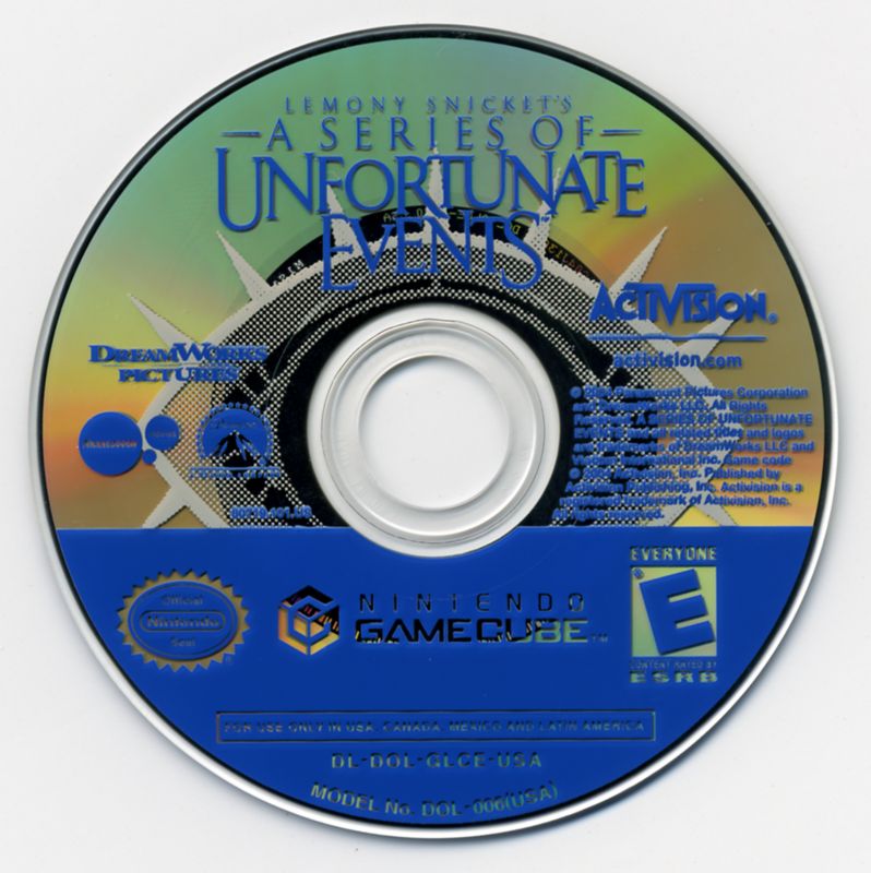 Media for Lemony Snicket's A Series of Unfortunate Events (GameCube)