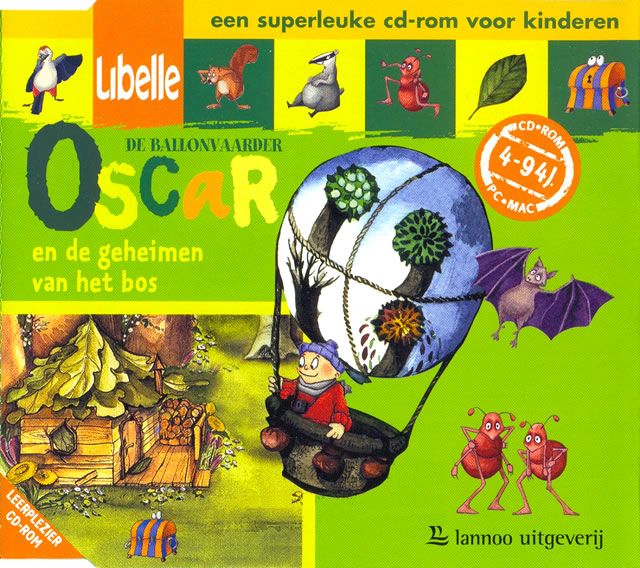 Front Cover for Oscar the Balloonist and the Secrets of the Forest (Windows)