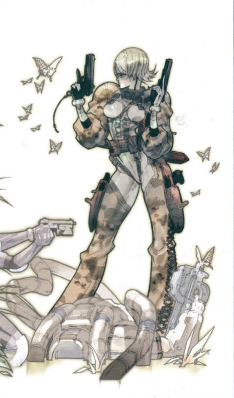 Inside Cover for Metal Gear Ac!d (PSP): Right