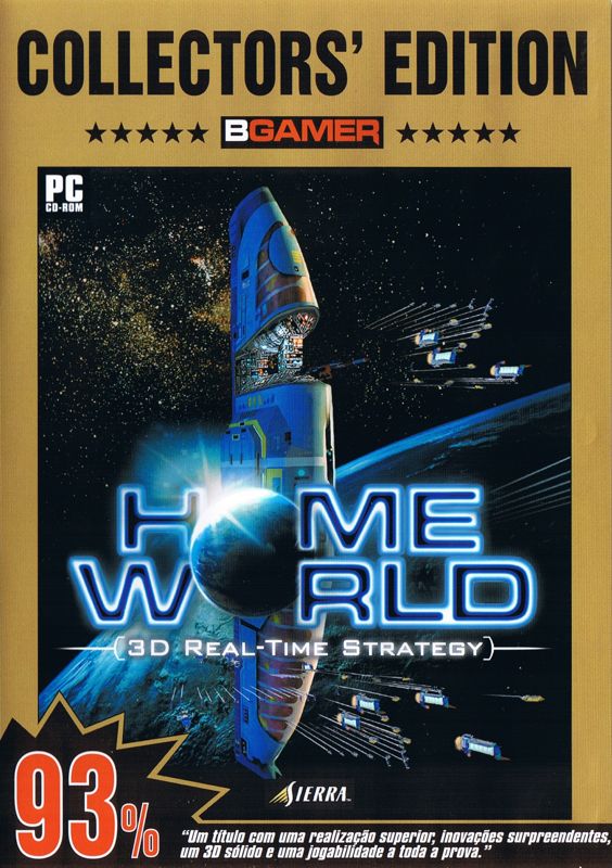 Front Cover for Homeworld (Windows) (BGamer covermount)