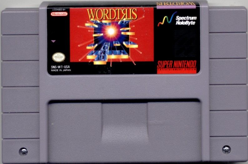 Media for Wordtris (SNES)