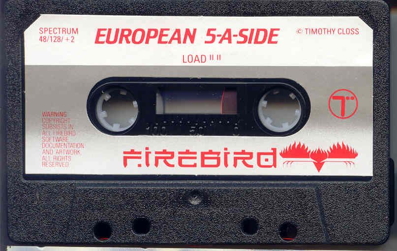 Media for European 5-A-Side (ZX Spectrum)