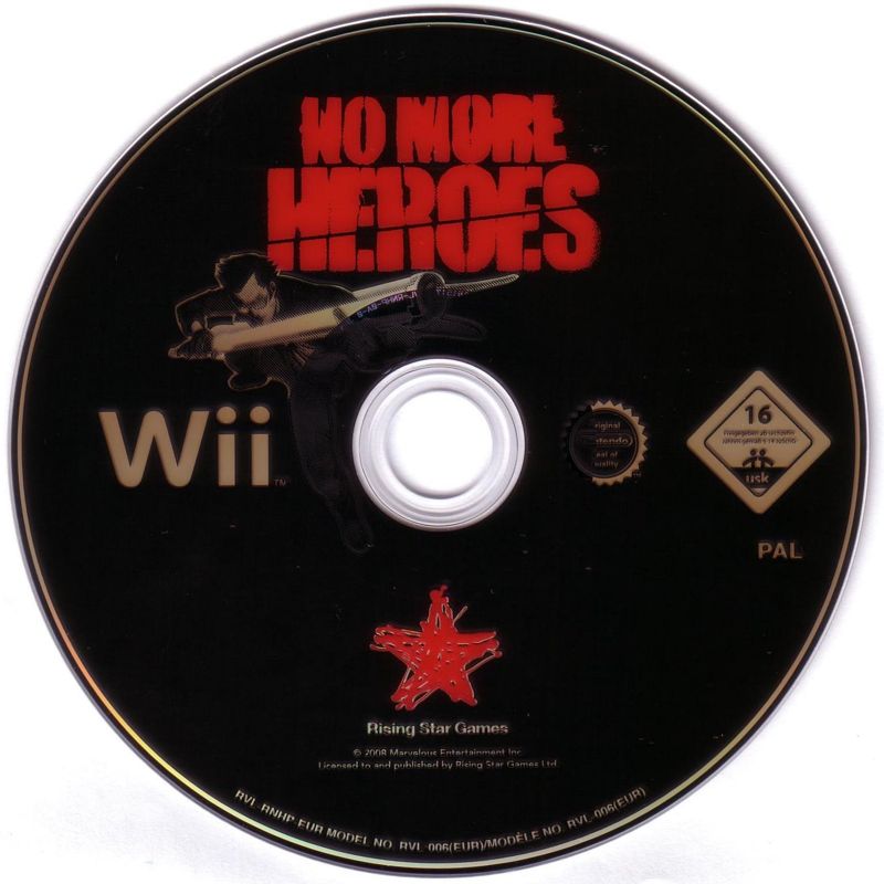 Media for No More Heroes (Wii)