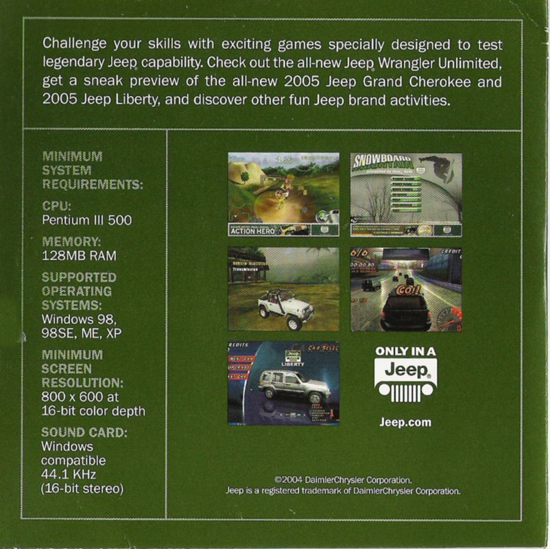 Back Cover for All-Terrain Challenge (Windows)