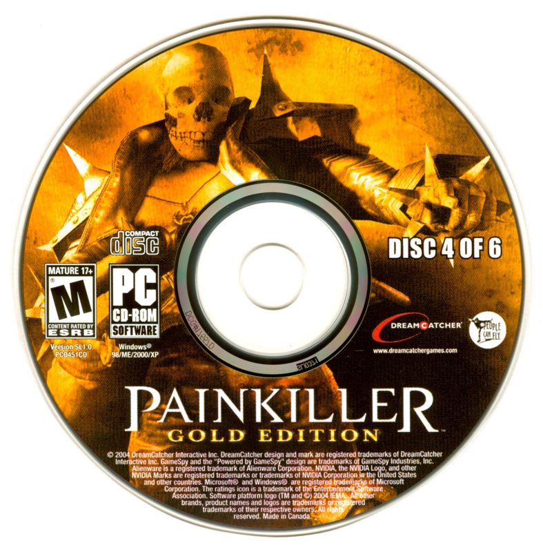 Painkiller: Gold Edition cover or packaging material - MobyGames