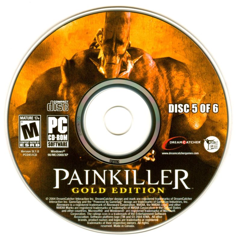 Media for Painkiller: Gold Edition (Windows): Disc 5