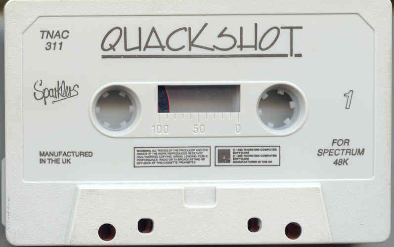 Media for Quackshot (ZX Spectrum)