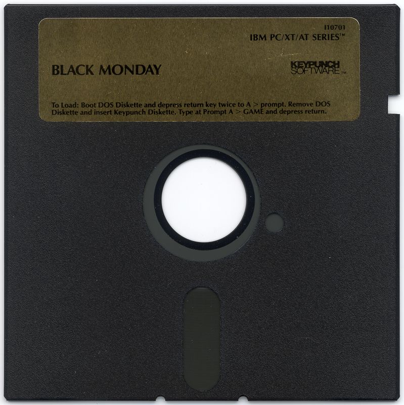 Media for Black Monday (DOS)