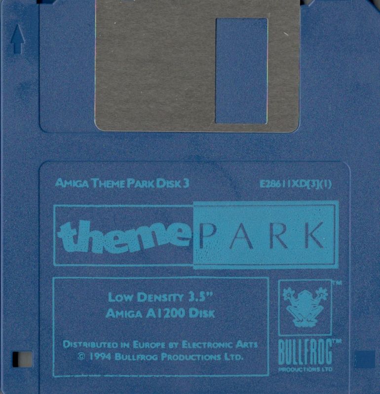 Media for Theme Park (Amiga) (Amiga 1200 version): Disk 3