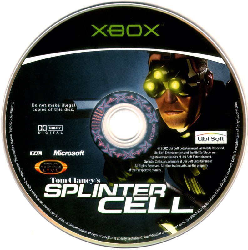 Media for Tom Clancy's Splinter Cell (Xbox)
