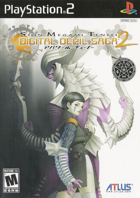 Front Cover for Shin Megami Tensei: Digital Devil Saga 2 (PlayStation 2): Reversed