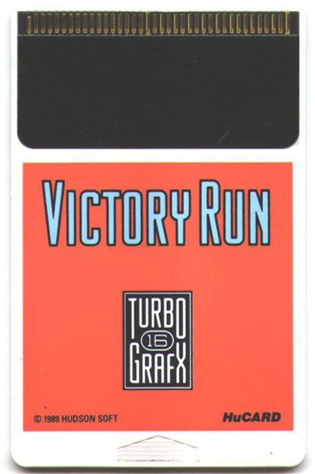 Media for Victory Run (TurboGrafx-16)