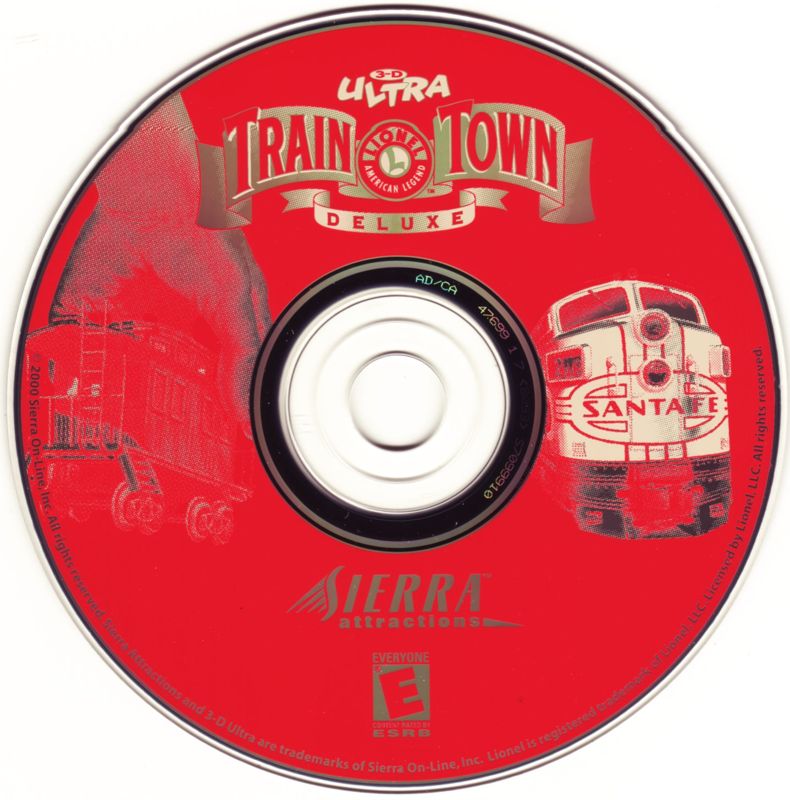 Media for 3-D Ultra Lionel Train Town Deluxe (Windows)