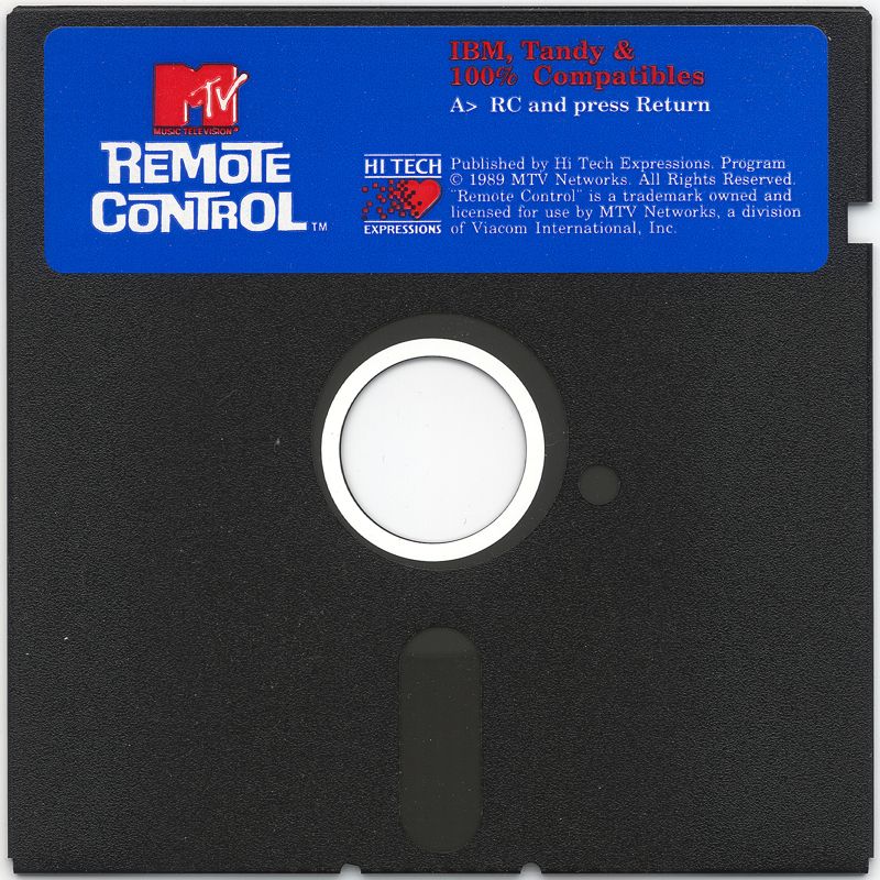 Media for Remote Control (Apple II and DOS): DOS Disk