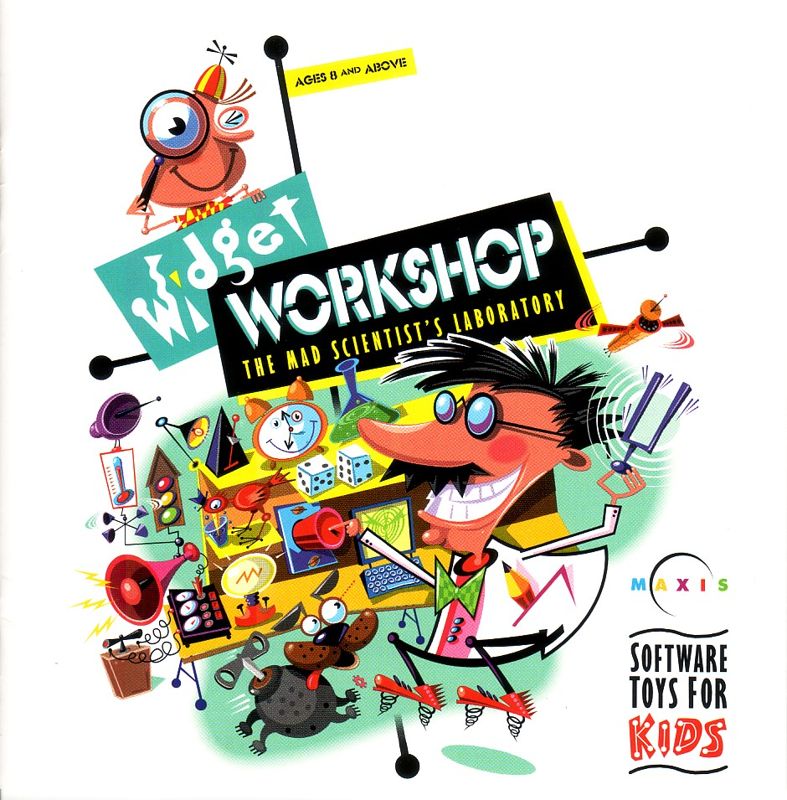 Other for Widget Workshop: The Mad Scientist's Laboratory (Windows and Windows 3.x): Jewel Case - Front