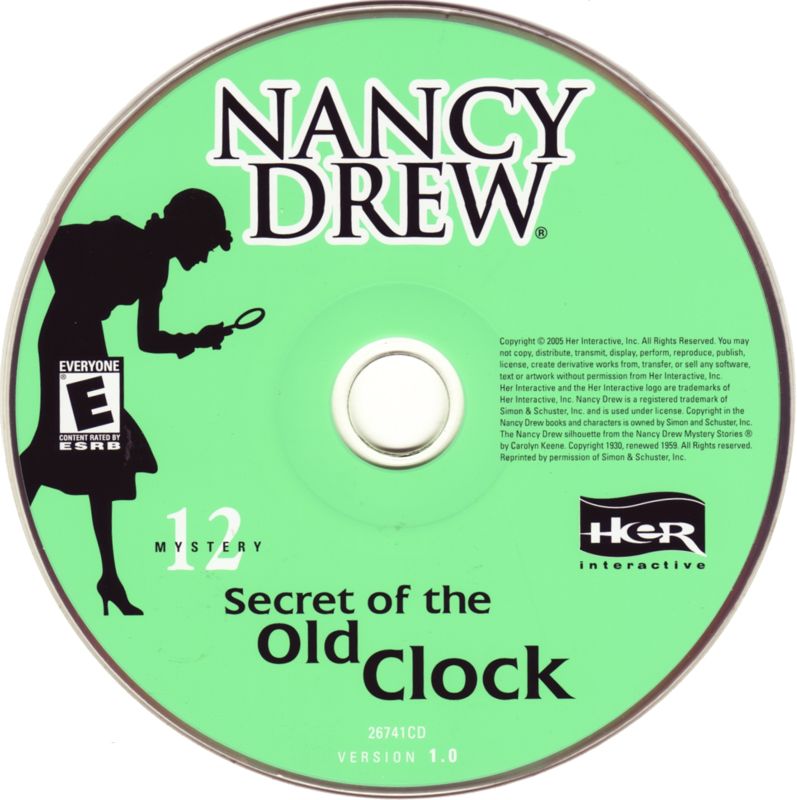 Media for Nancy Drew: Secret of the Old Clock (Windows)