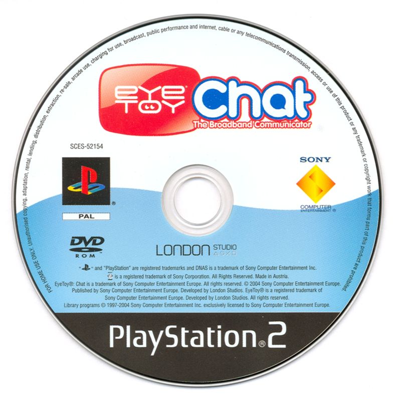 Media for EyeToy: Chat (PlayStation 2)