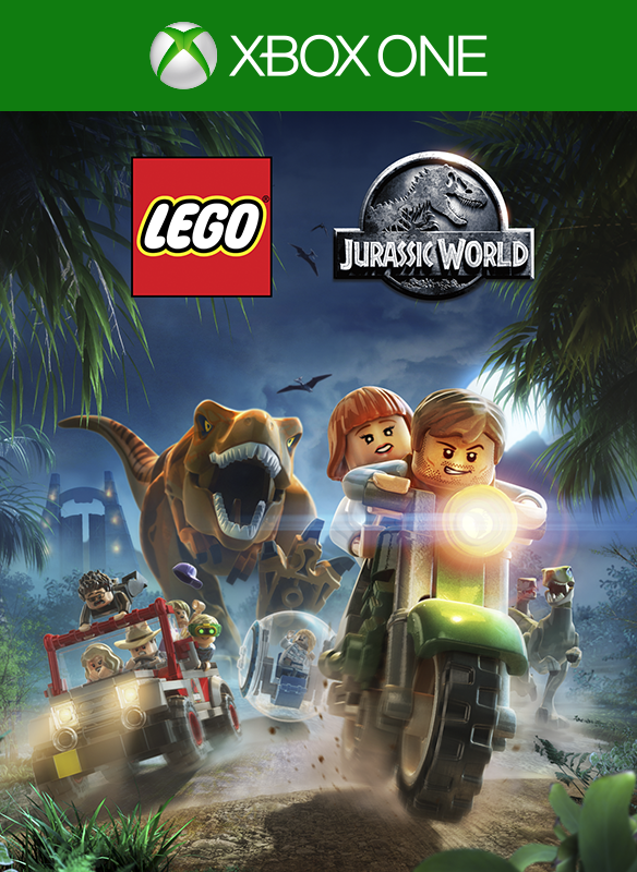 Front Cover for LEGO Jurassic World (Xbox One) (Download release)