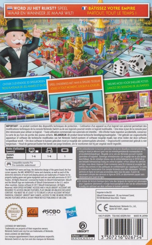 Monopoly cover or packaging material - MobyGames