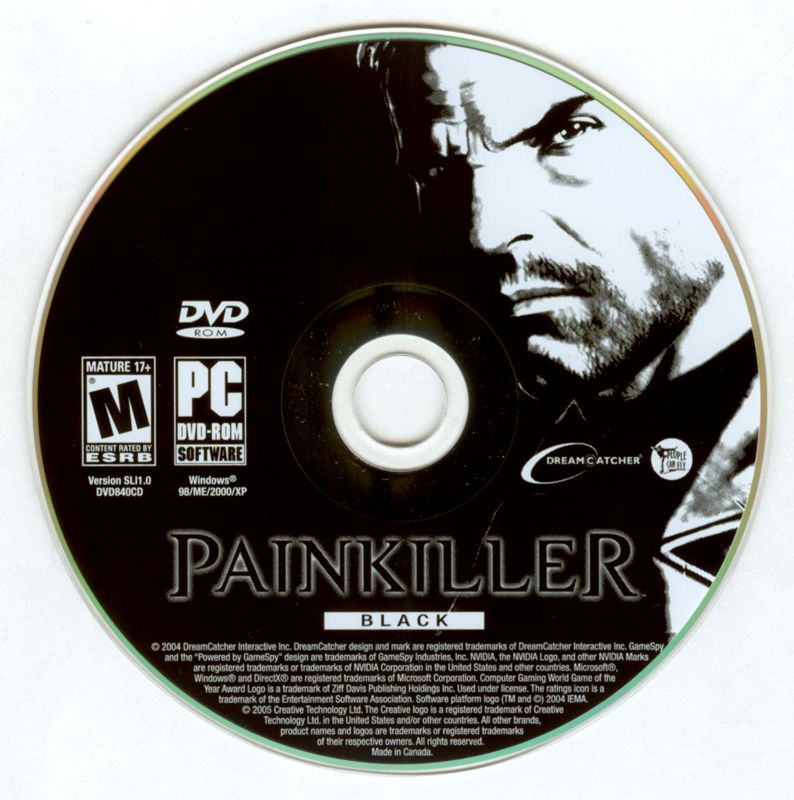 Media for Painkiller: Black - Limited Edition DVD (Windows)