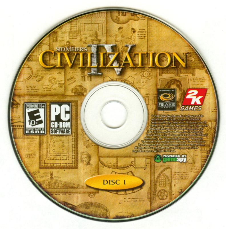 Media for Sid Meier's Civilization IV (Special Edition) (Windows): Disc 1/2