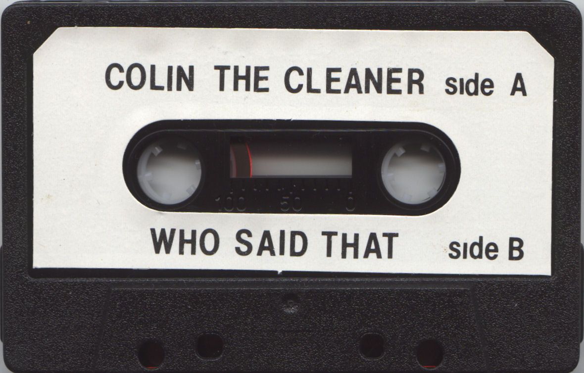 Media for Colin The Cleaner + Who Said That? (ZX Spectrum)