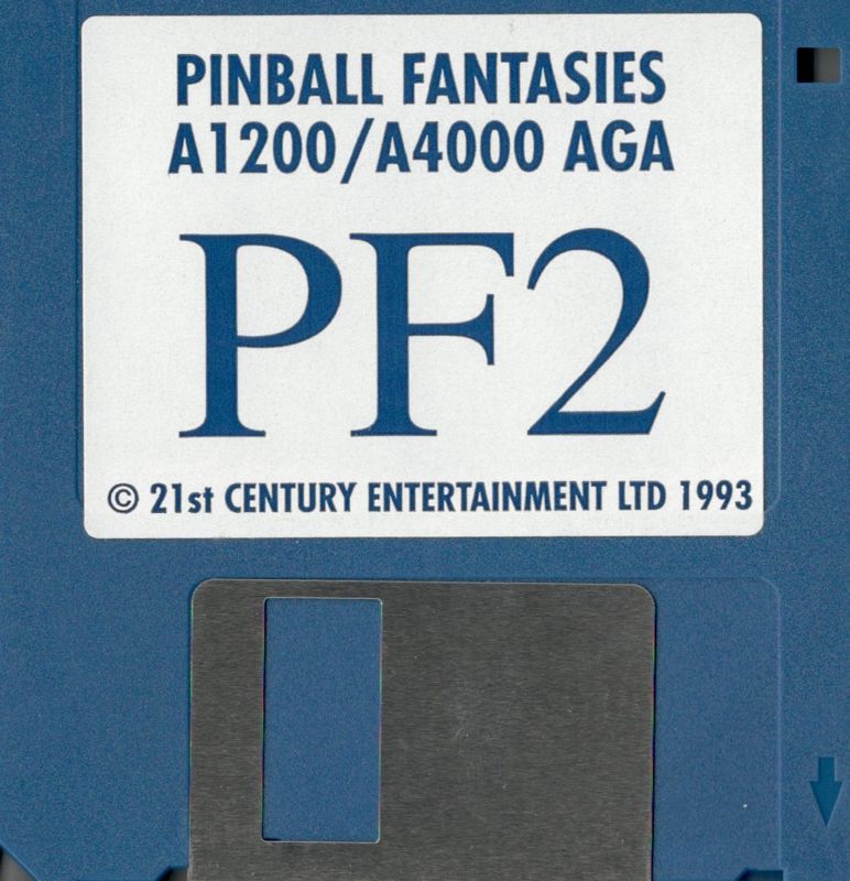Media for Pinball Fantasies (Amiga) (Amiga 1200 / 4000 AGA version): Disk 2