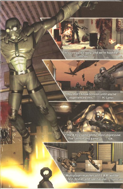 Inside Cover for F.E.A.R.: First Encounter Assault Recon (Director's Edition) (Windows): Inside - Right Flap 3