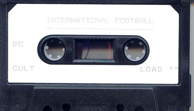 Media for International Football (ZX Spectrum)