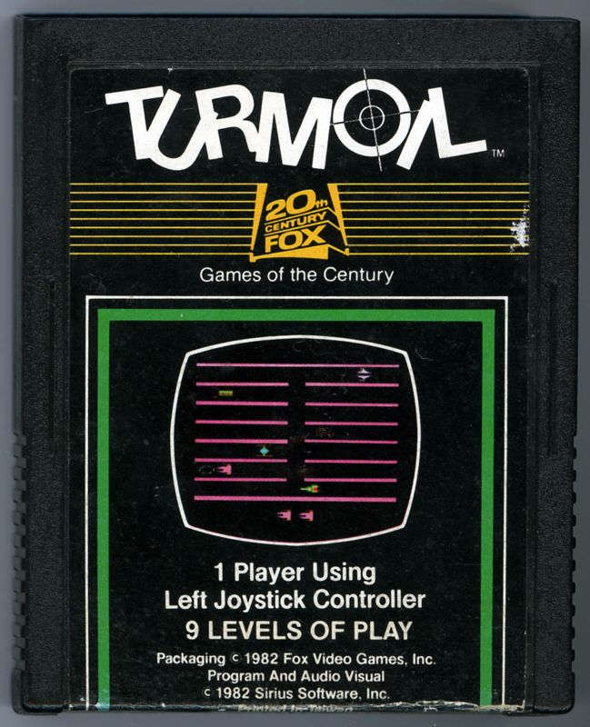 Media for Turmoil (Atari 2600): Cartridge front