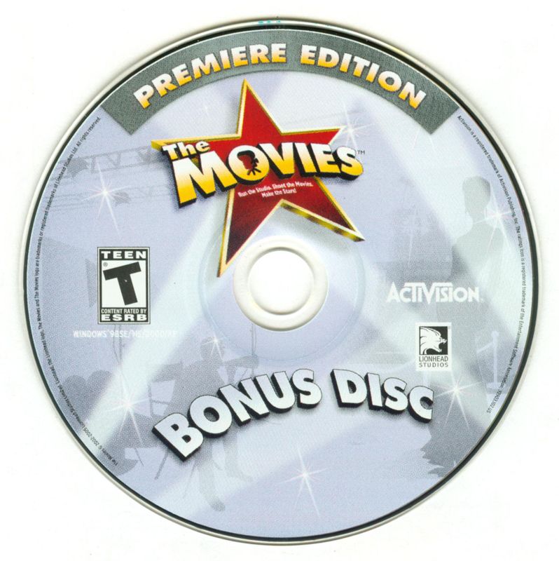Media for The Movies (Premiere Edition) (Windows): Bonus Disc