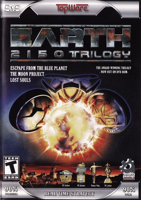 Front Cover for Earth 2150 Trilogy (Windows)