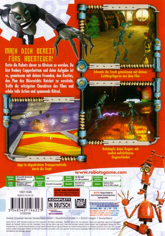 Back Cover for Robots (Windows)