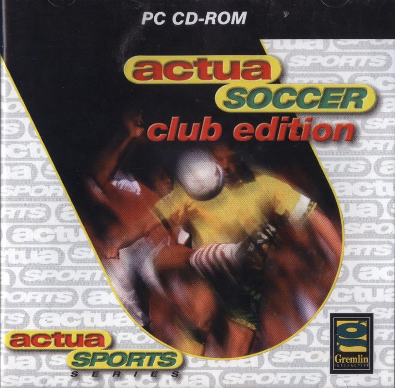 Other for Actua Soccer: Club Edition (DOS): Jewel case front