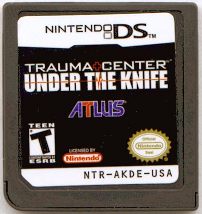 Media for Trauma Center: Under the Knife (Nintendo DS)